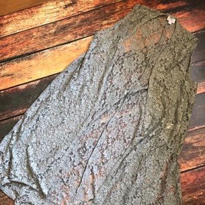 Grey lularoe Joy size large